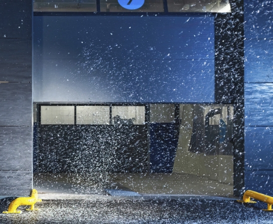 Панорамные ворота AluTherm в Изобильном