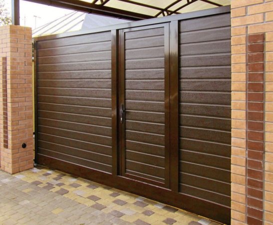 Ворота с калиткой в Изобильном