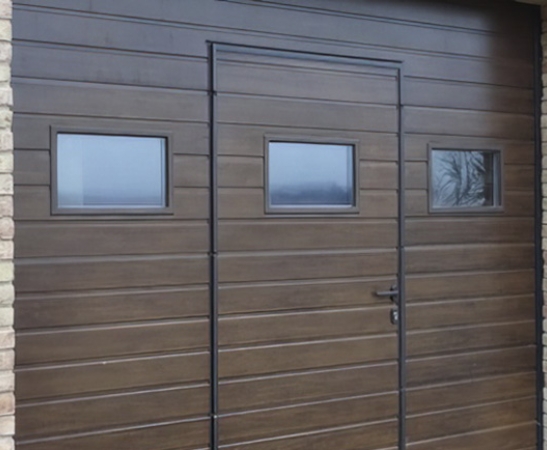 Ворота с окнами в Изобильном