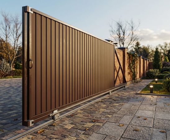 Откатные ворота в Изобильном