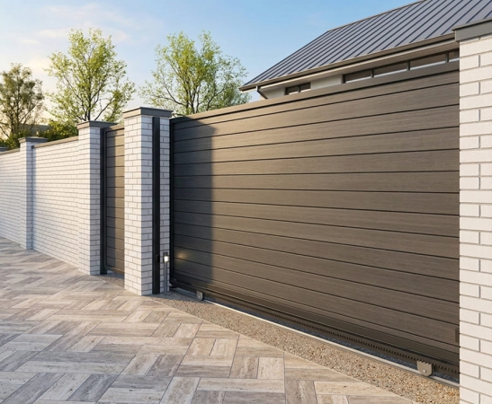 Ворота из металлического сайдинга в Изобильном