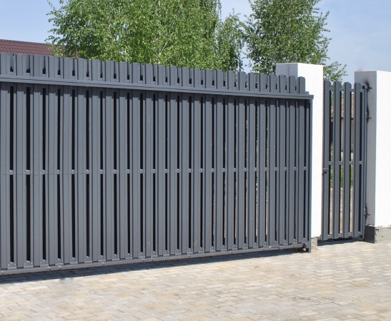 Ворота из штакетника в Изобильном