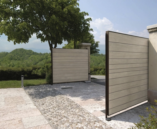 Въездные ворота в Изобильном